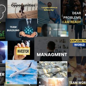 Entrepreneur Vision Board Posters